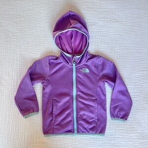 North Face Hooded Zip Jacket